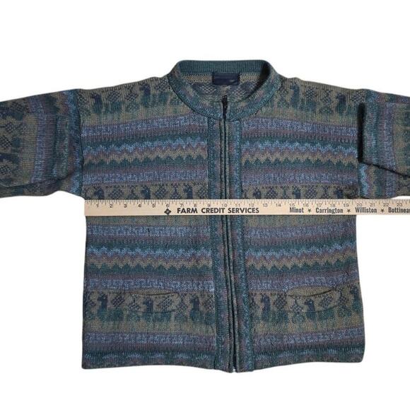 Alpaquita Alpaca Full Zip Cardigan - Picture 8 of 9